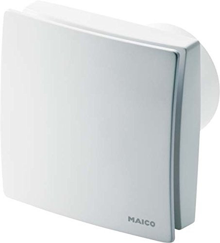 Maico - Original ECA 150 ipro KB, 0084.0096 - elektrischer Innenverschluss & Bewegungsmelder, zweistufiger Kleinraumventilator, Küche, Waschküche, Keller, Hobbyraum, Saunavorraum