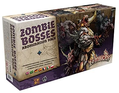 CMON, Zombicide: Black Plague – Zombie Bosses, Erweiterung, Kennerspiel, Dungeon Crawler, 1-6 Spieler, Ab 14+ Jahren, 60 Minuten, Deutsch, Mehrsprachig