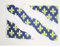 Drapeau Yvelines 45x30cm - PAVILLON département français - Île-de-France 30 x 45 cm haute qualité - AZ FLAG
