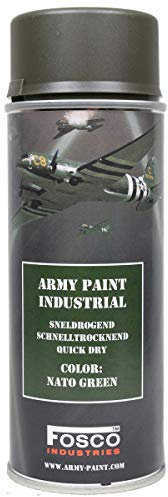 400ml Military Style SPRAY PAINT (Army Spray Paint - NATO Green)