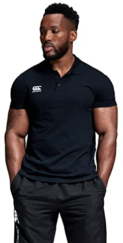 Canterbury Herren Poloshirt Waimak, Schwarz, L, E533803-989-L