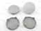 4 Capuchons Centre Moyeu 62 mm / 65 mm Universels Cache-moyeux Alliage Roue A25-12