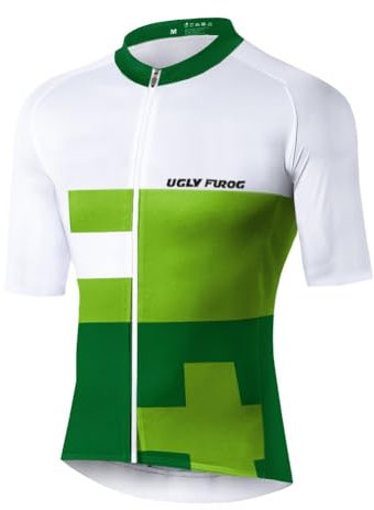 UGLY FROG Stoff-Upgrade – Milchfaser Bike Wear MTB Rennrad Radsport Bekleidung Herren Radfahren Jersey Männer Mountainbike Trikot Full Zip Fahrrad Shirt Laufende Top Road MTB Kleidung