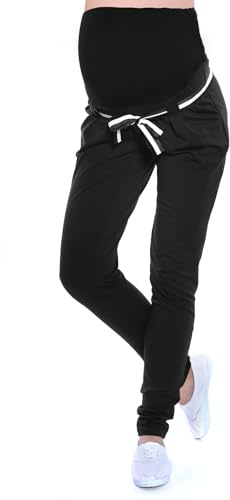 MijaCulture Casual Schwangerschaftshose Umstandshose/Umstandsmode Monika 9081