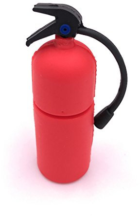 H-Customs Feuerlöscher Feuerwehr in Rot USB Stick 8GB 16GB 32GB USB 3.0/32 GB