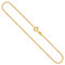 EDELIND Goldkette Damen 333 Echtgold - Panzerkette 1.4 mm Gelbgold 70 cm mit stilvoller Geschenkbox