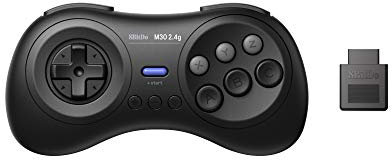 8Bitdo M30 2.4G Wireless Gamepad for the Original for Sega Mega Drive/Genesis - Black (Platform: Sega Mega Drive)