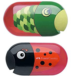 Faber-Castell Tier-Anspitzer, doppelt, Käfer + 1 weitere Artikel