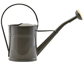 House Doctor 203230201 Gießkanne, Water, Grau, l: 36 cm, b: 13.5 cm, h: 25 cm, 2 L, Baumwolle, Polyester, Kunstseide, PE-Beschichtung