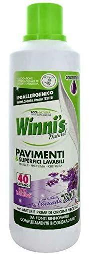 Madel Winni`S 159556 Pavimenti & Superfici Lavabili con Estratto di Lavanda Ipoallergenico Materie Prime Origine Vegetale - 1 lt