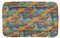 RUFFWEAR Basecamp Hundebett, bequemes & leichtes Reisebett für Hunde, maschinenwaschbar, 23 x 36, Orange Reef