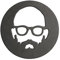 Babish Cookware Untersetzer aus Gusseisen, 20,3 cm, vorgewürztes Gesicht