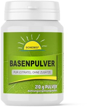 Basenpulver aus Citraten, 100 Portionen in Dose, vegan, ohne Zusatzstoffe