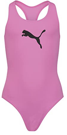 PUMA Swimsuit, Costumi da bagno Unisex - Bambini e ragazzi, Viola, 152