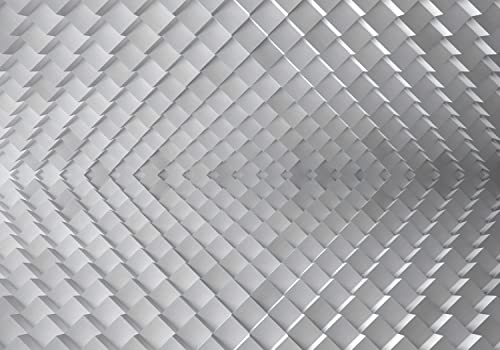 wandmotiv24 Fototapete 3D Effekt Muster, 200 x 140cm - selbstklebende Strukturtapete, Wanddeko, Wandbild, Wandtapete, Würfel, Schatten M0769