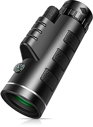 Wisboey Super High Power 40X60 Monokular Teleskop Tragbare Nachtsicht HD Zoom Monokular Fernglas Taschenteleskop