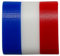 Your French Tools 10 PCS - Drapeau Couvre Rail Picatinny - Drapeau Bleu-Blanc-Rouge