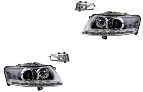 Johns, Scheinwerfer Satz Xenon passend für Audi A6 4F 10/2008-03/11 D3S H7 L& R + Nebel