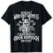 Wikinger T-Shirt: Nordischer Kompass Wolf, Germanen, Midgard - Unisex, Schwarz, S, Langarm, Klassisch, Wikinger-Mythologie, Herbst, Winter