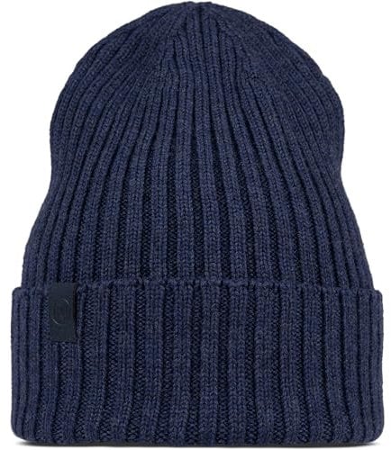 Buff Norval Merino Hat Beanie 12424271710, Unisex beannies, Navy, One Size EU