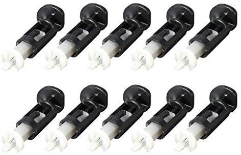 Bottone 10P Für CPU Kühlkörper Pin Kunststoff Push Schraube Kühler Lüfter Verschluss Clip Für Sockel Zubehör