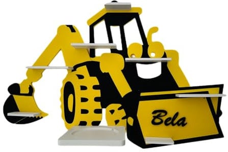 PsGreen Bagger Gelb/Schwarz passend/Kompatibel für die Toniebox Toniefiguren Tonie Regal Tonieregal