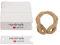 MagiDeal 100 x Geschenkanhänger, Verpackungsetiketten, DIY-Bastelprojekt im Retro-Design, Hängeetiketten aus Kraftpapier für Partys, Valentinstag, Thanksgiving, Weiß