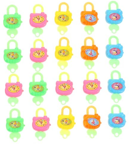 BESTonZON Juguetes Con Candado y Llave Para Pequeños Candado Pequeño Con Llave Juguetes Educativos Ideal Para Preescolares