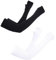 Arm Sleeve Gaming - 4Paar Unisex Armstulpen Atmungsaktiv UV Schutz Arm Sleeves Armlinge Radsport Herren Damen Sport Armlinge Sommer für Angeln, Basketball, Wandern, Laufen, Outdoorarbeit,Weiß Schwarz