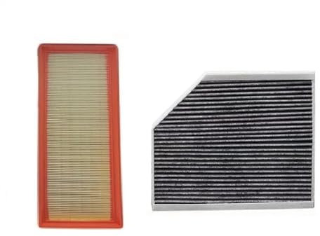 VHJIO Filtro dell'Aria for Audi A4 B8 A4 Avant 2007-2015 A4 Allroad B8 2009-2016 S4 RS4 Quattro 2008-2015 Modello 8K0133843E 8K0819439 Filtri abitacolo(2pcs)
