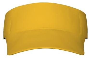 Visor Cap Einfarbig Gold Schirmcap Mit Sonnenvisier Baseball Kappe Atmungsaktiv Sun Visor Hüte Für Radfahren Tennis Laufen