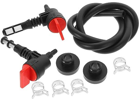 VICASKY Kraftstoffabsperrventil Tank Absperrventil Kraftstoffabsperrventilset Generator Kraftstofftank Absperrventil Kit Zusatzkraftstofftank Installationssatz Kraftstofftankventil Ausscha