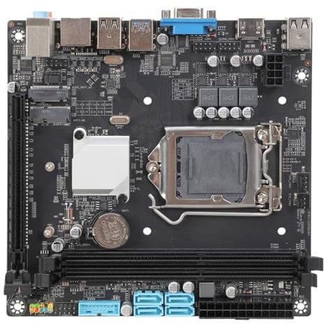 LGA 1150 - Placa base NVME SATA3.0/USB3.0 para computadora de sobremesa, placa base de transferencia de datos rápida, disipación de calor