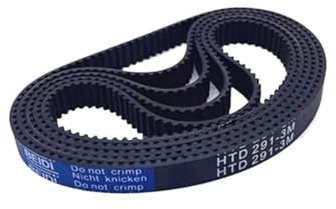 1 Stück HTD 3M Zahnriemen aus Gummi, Umfang 207 mm–246 mm, Breite 6/10/15/20 mm(3M-231mm,20mm)