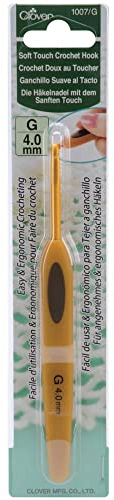 Clover Häkelnadel, Plastic, Gold, 2,75 mm Größe, 2
