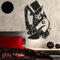 A762 Wandtattoo Skull Girl Gothic 88cm x 60cm schwarz (erhältlich in 40 Farben)