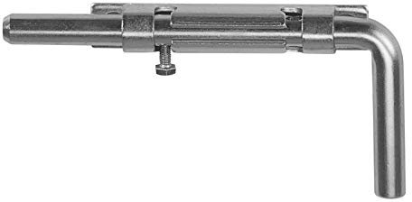 Garten-Torriegel 200 mm Stahl verzinkt Ø 16 mm Robuste Sicherheit für Ihr Gartentor Torfeststeller Gartentorfeststeller Riegelverschluß von SOTECH