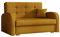 Mirjan24 Schlafsofa Viva Gold II mit Bettkasten, 2 Sitzer Polstersofa mit Schlaffunktion inkl. Kissen, Sofa, Sofagarnitur, Bettsofa, Wohnlandschaft, Farbauswahl (Kronos 01)