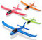 Segelflugzeug,4 Stück Styroporflieger,Manuelles werfen Flugzeug,Schaum Flugzeug Spielzeug,Kinder Schaum Segelflugzeug,Werfen Segelflugzeug,Modell Segelflugzeug,Sportarten Outdoor Spielzeug Flugzeug
