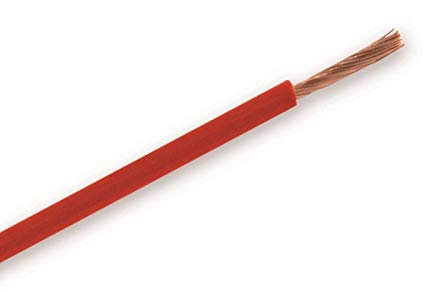 Modellbahnlitze Modellbahnkabel ROT für Stromversorgung, 10 m x 1,5 mm²