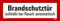 Aufkleber Brandschutztür schließt bei Rauch automatisch selbstklebend Hinweisschild Warnaufkleber Warnhinweis 21x7,4cm Made in Germany by MBS-SIGNS