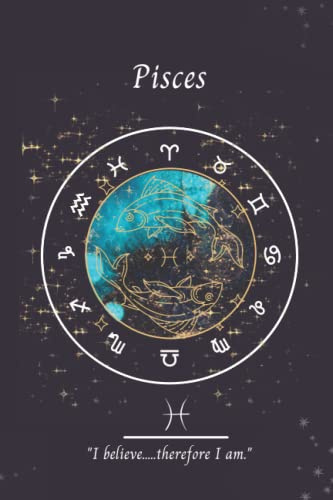Pisces zodiac Astrological sign notebook: blank lined 120 pages 6 x 9 inches Journal gift for astrology lovers (Pisces zodiac notebook gift ) (Zodiac Astrological signs notebooks)