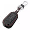 TATINE Étui à clés de Voiture en Cuir Housse de Protection à Distance Sac Coque Porte-clés Accessoires pour Peugeot 508 301 2008 3008 408 pour citroën C4 Cactus C5 C3 C4L
