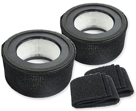 PUREBURG Replacement Filter Set Compatible with TruSens Z-1000 Small Room Air Purifier,2-Pack H13 HEPA Activated Carbon Pre-Filters