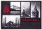 andiamo Istanbul hochwertiger Teppich mit Motiven der türkischen Stadt, Polyamid, 50 x 70 cm
