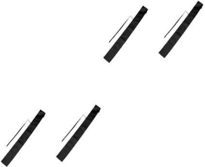 Cabilock 2st Tasche Japanisches -kostüm Schwarze -Tasche Für Chinesisches Schwert Trage Kendo Mitarbeiter Schultern Stoff Multifunktion