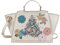 Harry Potter Die Heiligtümer des Todes Floral Tattoo Premium Handtasche, weiß, One Size