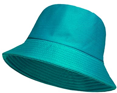 Sevello Clothing Unisex Fischerhut, (2 in 1) Wende(UPF 50+) UV-Schutz Strandhut für Damen Herren, Trendy Packable Sommer Kopfbedeckung, Wander- & Angelhut, türkis, One size
