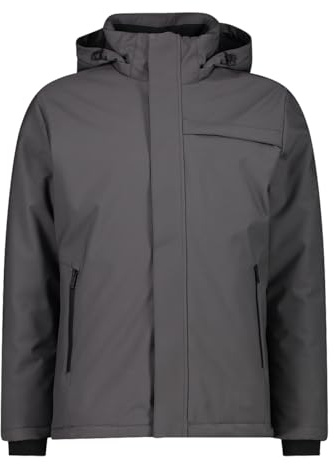CMP - Lange Herrenjacke mit automatischer Kapuze, Staub, 50