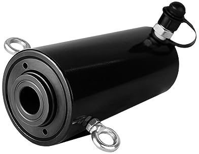 NURII Cilindro Idraulico Cavo, martinetto Idraulico con tonnellaggio di 20T Corsa di Lavoro di 100 mm (Size : with APR-390)